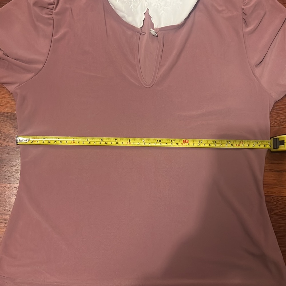 Collared pink blouse - Picture 5 of 6